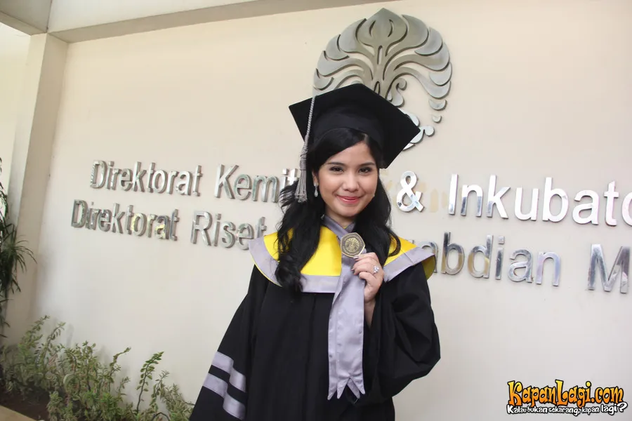 Annisa Pohan resmi menyandang gelar S2