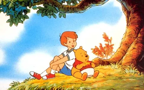 Ini lho si Christopher Robin yang masih anak-anak dan bersahabat dengan Winnie/© Disney