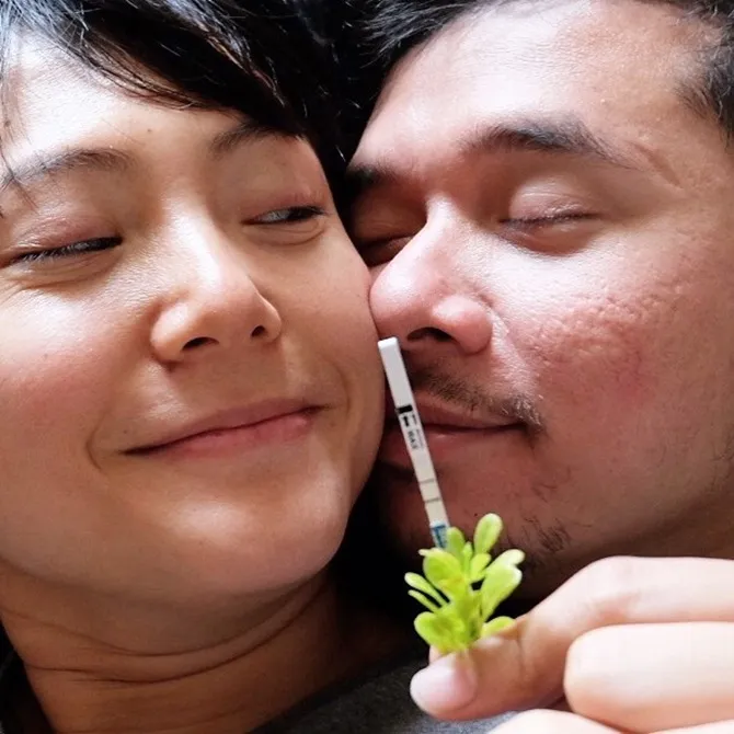 Poppy Sovia umumkan kehamilannya (credit: instagram.com/popsovia)