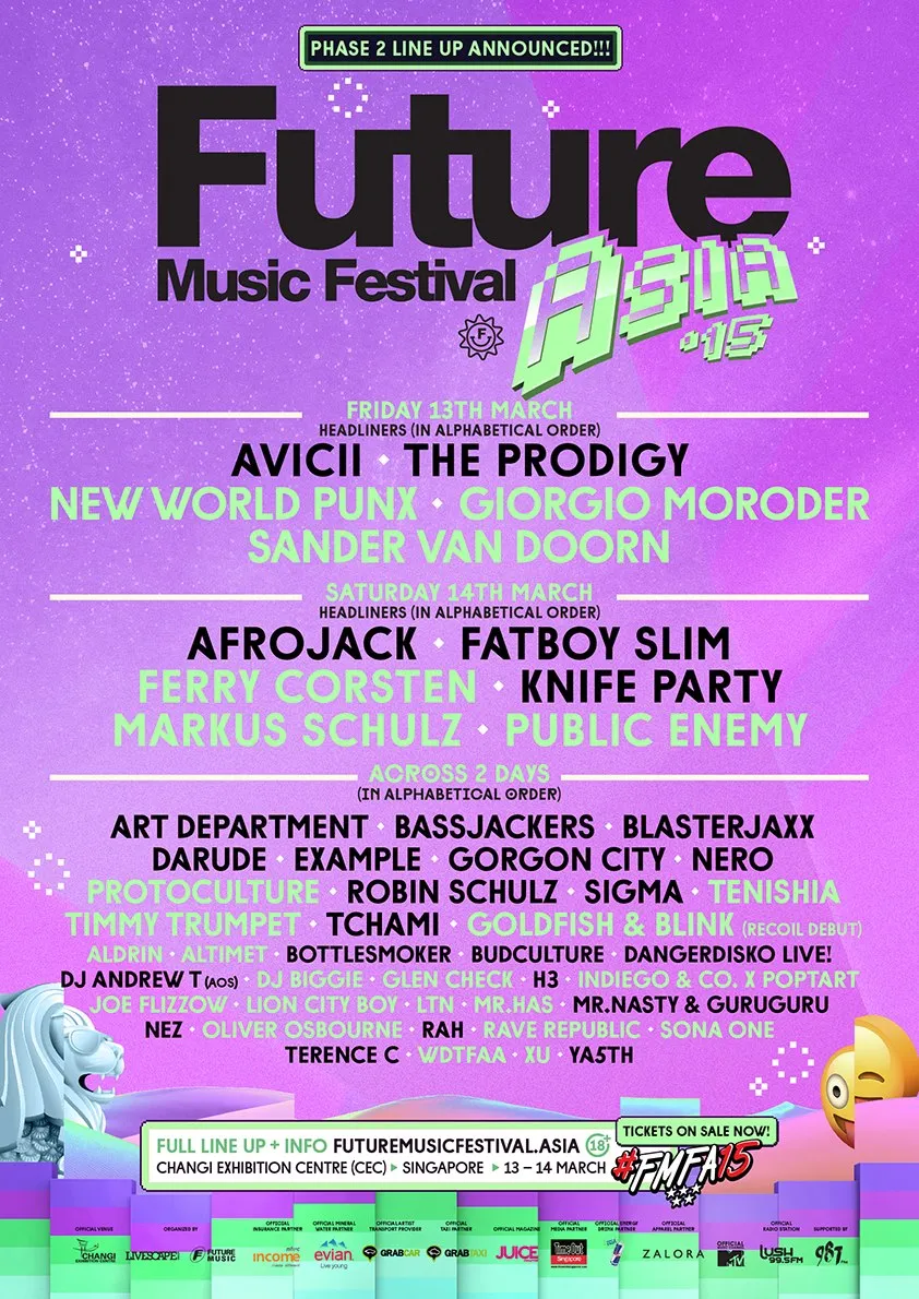 Sajian apik Future Music Festival Asia 2015 nggak mungkin deh bisa kamu lupain ©Livescape/Future Music Group Australia