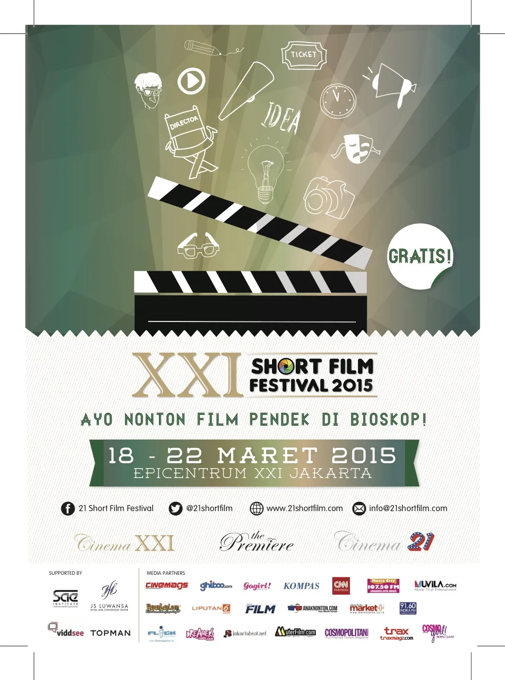 XXI Short Film Festival @foto: KapanLagi.com®