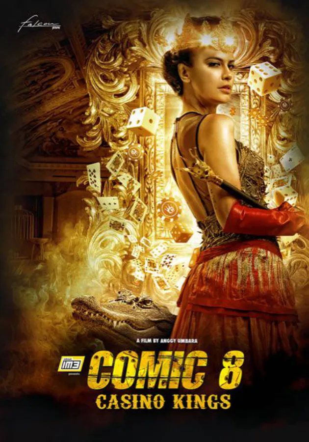 Sophia Latjuba, salah satu dari pendukung COMIC 8: CASINO KINGS © Falcon Pictures