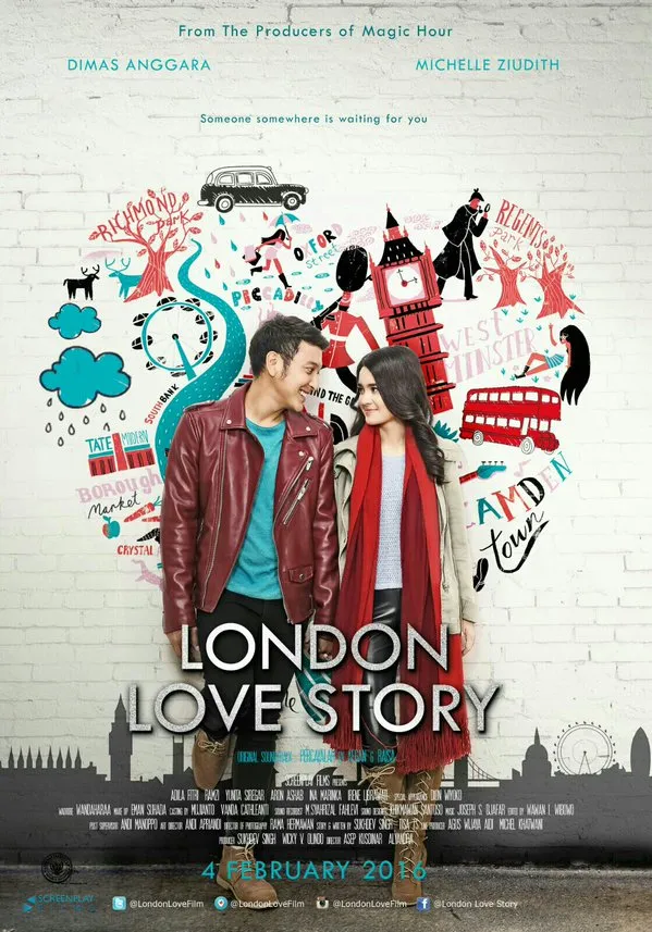 Lebih pelik, kisah cinta dalam LONDON LOVE STORY bakal bikin kamu baper sepenuhnya! © Screenplay Production