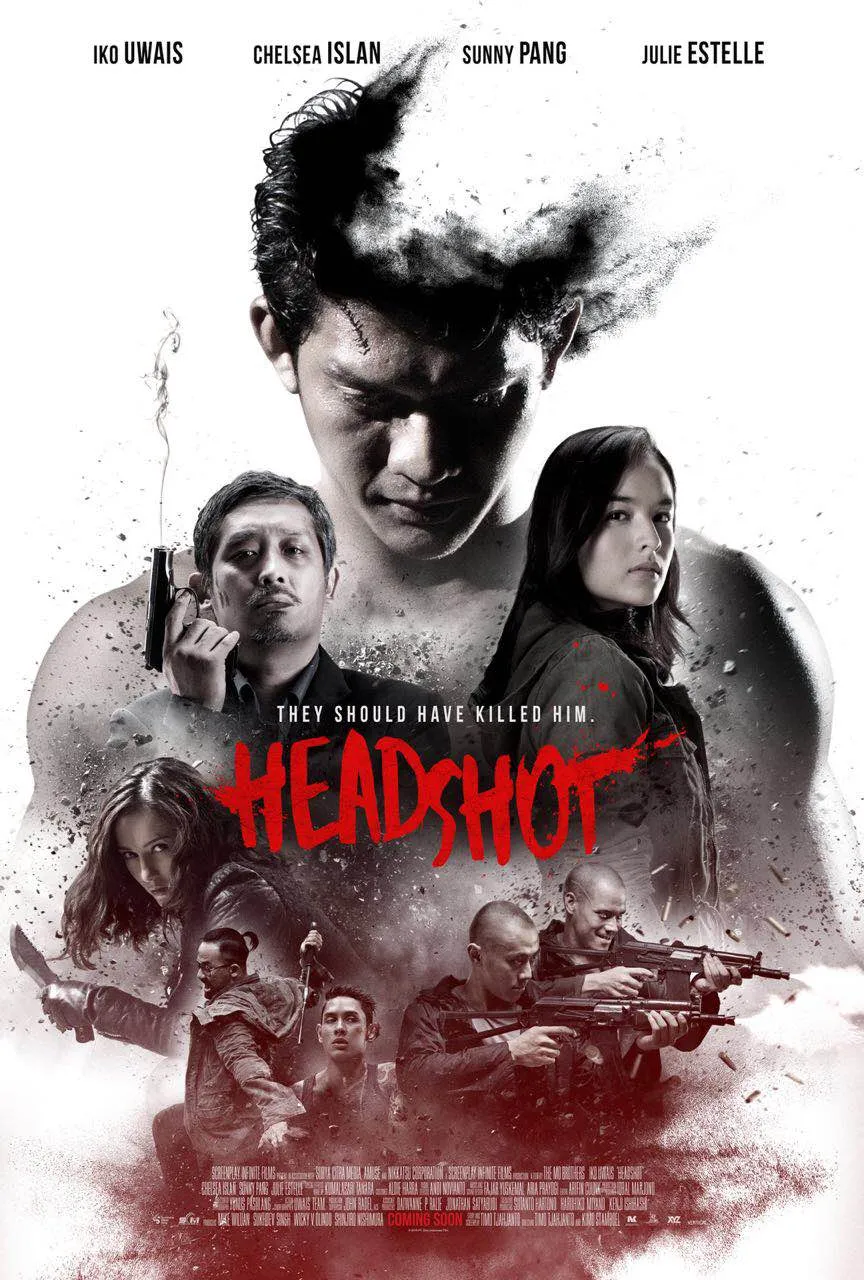 Poster baru film Headshot dirilis © Screenplay Films