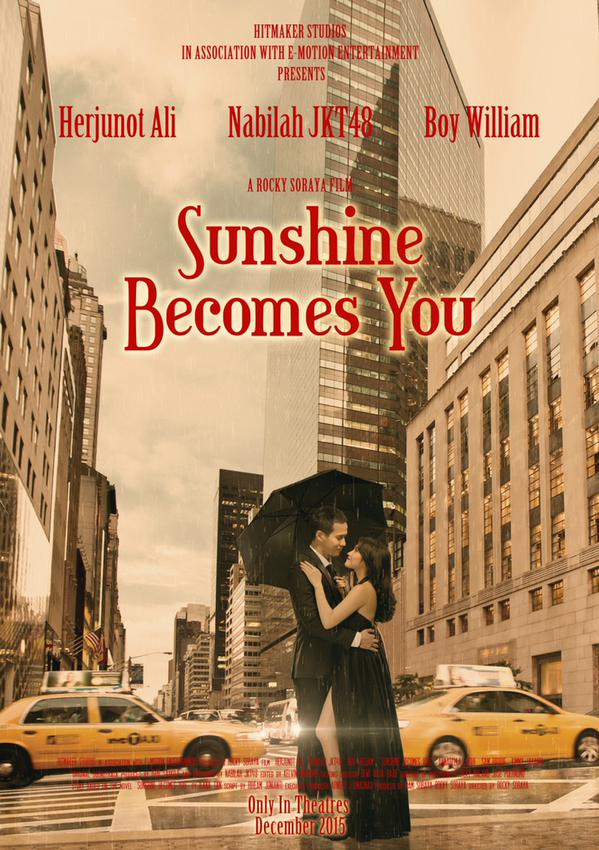 Poster perdana SUNSHINE BECOMES YOU/©twitter.com/HitMakeStudio