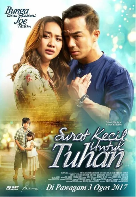 Tak hanya berharap diterima, Aura Kasih berharap pesan dalam film 'SURAT KECIL UNTUK TUHAN' bisa sampai pada para penonton di Malaysia © Falcon Pictures