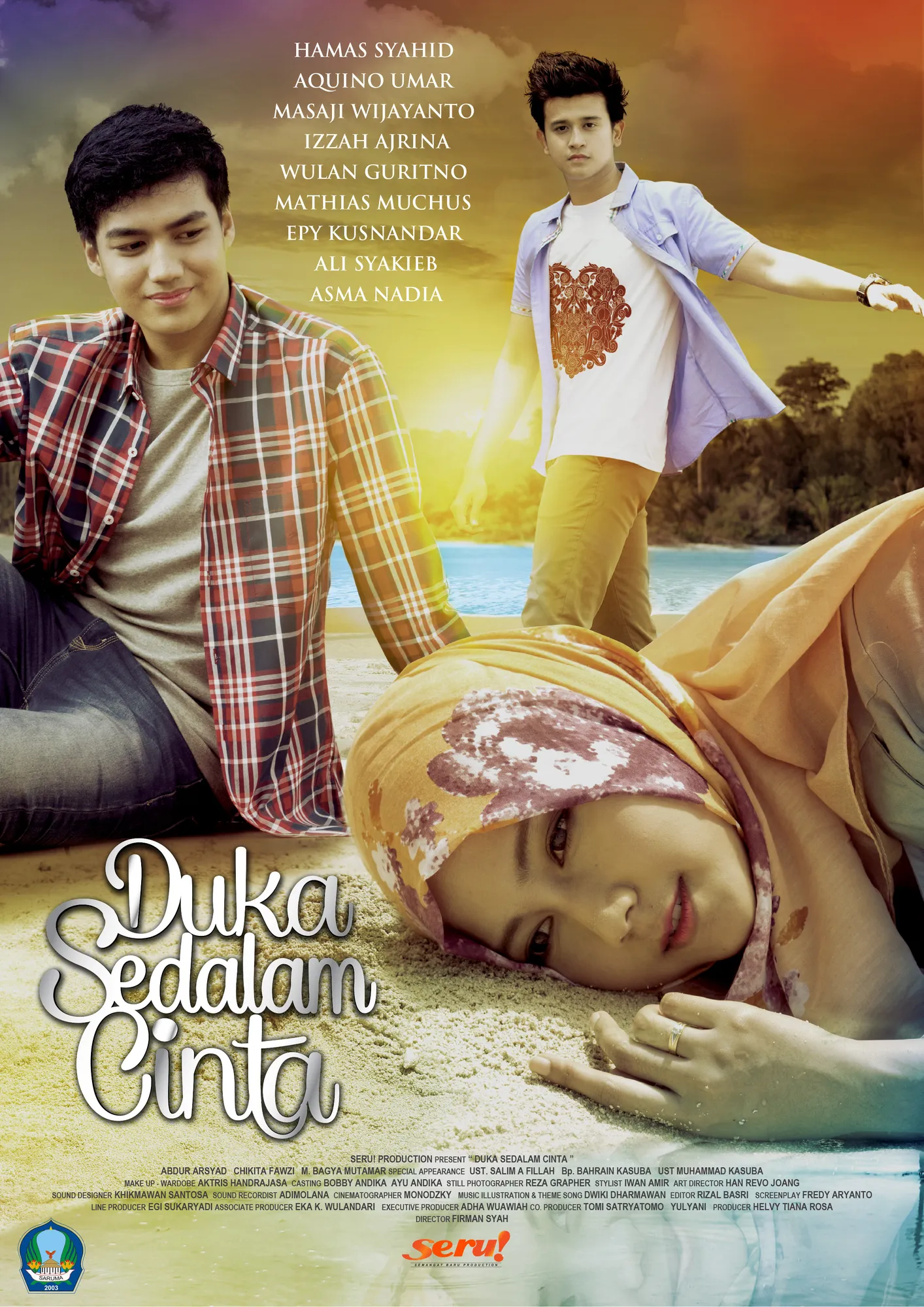 Poster resmi 'DUKA SEDALAM CINTA' © Dokumen Pribadi