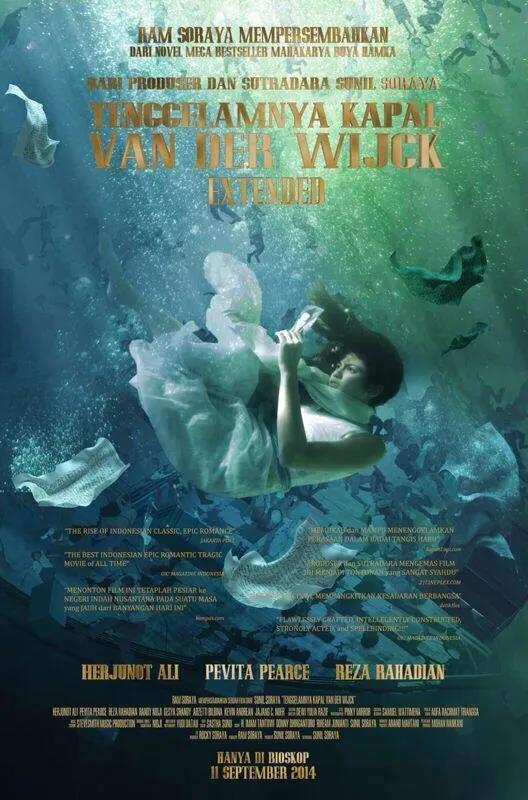 Poster baru TENGGELAMNYA KAPAL VAN DER WIJCK yang lebih artistik.