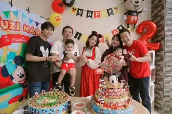 Potret Angelica Simperler Rayakan Ultah Anak (Credit: Instagram/angelicasimp.new)