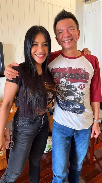 Potret Jerry Aurum dan Aisha Bertemu (Credit: Instagram/denadaindonesia)