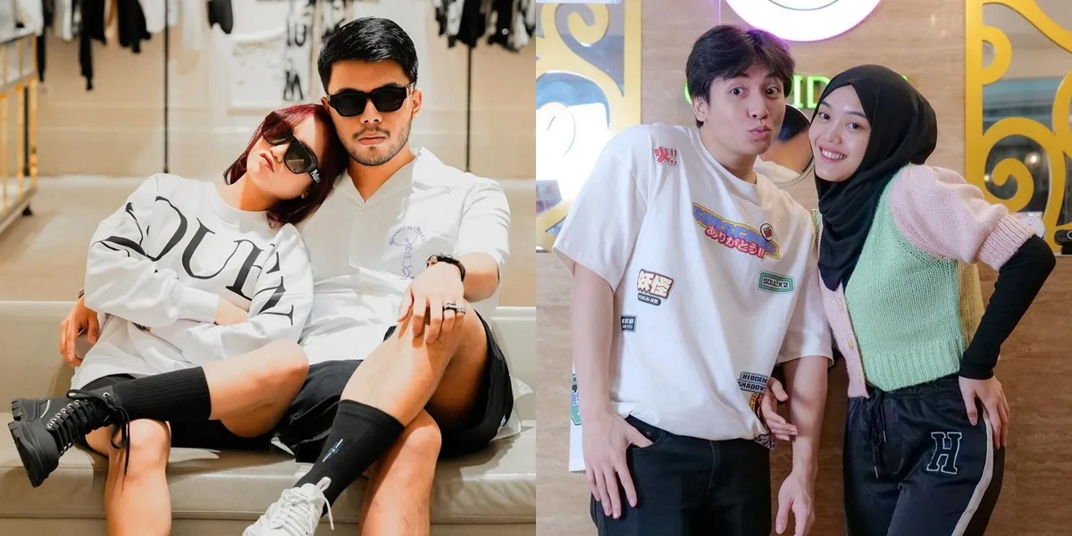 Potret Mesra Thariq-Fuji Versus Putri-Jeffry (Credit: Instagram/thariqhalilintar/jeffryreksaa)