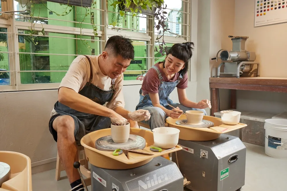 Workshop pottery di The Potters' Guilt New Bahru. (c) The Potters' Guilt.