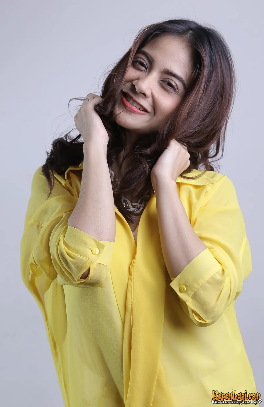 Tiwi sudah siap bercerai dengan Shogo/©KapanLagi.com®/Agus Apriyanto