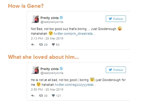 Preity menggoda nama belakang suaminya, dasar jahil ©missmalini