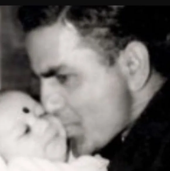 Wajah Preity Zinta waktu bayi, pipinya tembem ©instagram/realpz