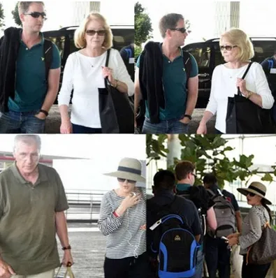 Preity jemput keluarga suami di bandara ©timesofindia