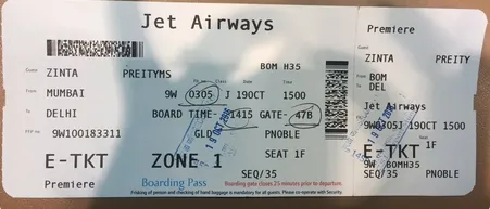 Ini salah satu bukti nama asli sang aktris memang Preity Zinta ©twitter/realpreityzinta