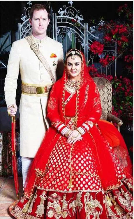 Foto pernikahan Preity Zinta dan Gene Goodenough di Amerika ©bollywoodlife