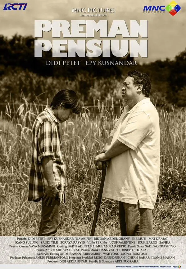 Didi Petet bermain sebagai Kang Bahar dalam PREMAN PENSIUN/©MNC Pictures