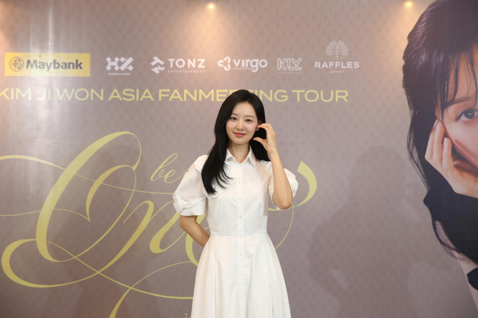 Press Conference Kim Ji Won 1st Fan Meeting Tour <Be My One> in Jakarta © KapanLagi.com