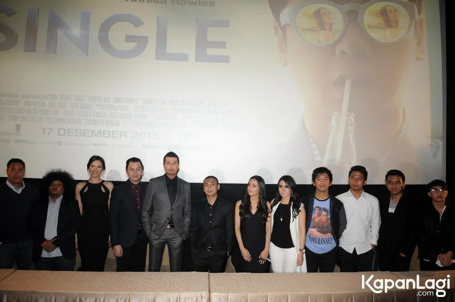 Geisha dan D'Masiv sama-sama hadiri premier SINGLE/©KapanLagi.com®/Bayu Herdianto