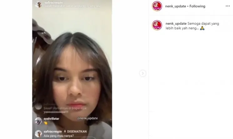 Credit: Instagram/safiracrespin