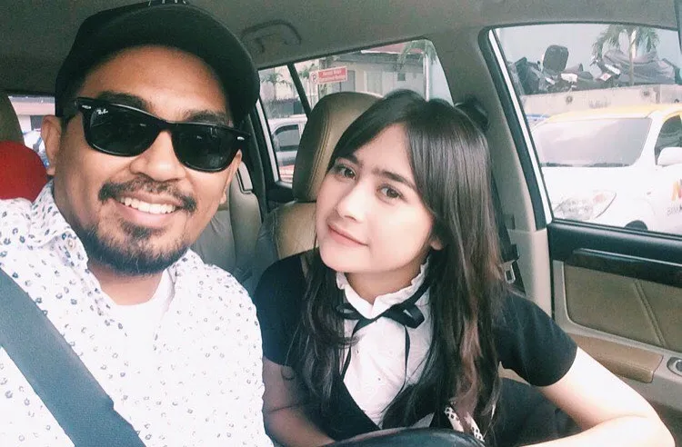 Prilly grogi disopiri oleh Glenn © Instagram/prillylatuconsina96