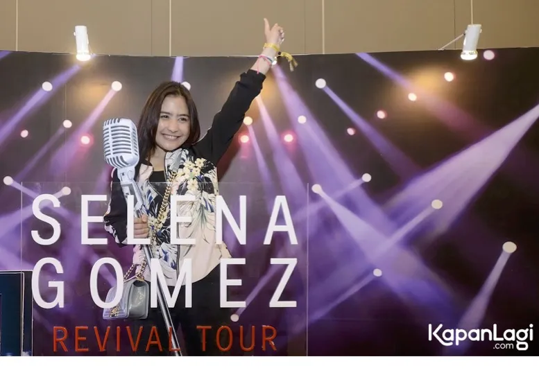 Prilly Saat Nonton Konser Revival Tour di Jakarta (c) KapanLagi.com/Bambang E.Ros