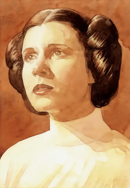 Gaya rambut Princess Leia @ (dok.plus.google/starwars)