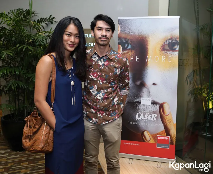 Prisia Nasution dan Iedil Putra, saling beradaptasi. ŠKapanLagi.com/Muhammad Akrom Sukarya