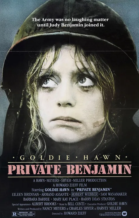 Poster Promo PRIVATE BENJAMIN (1980) @dok. Warner Bros