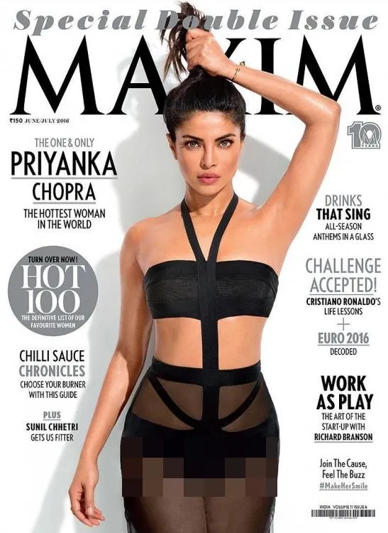Priyanka Chopra, seleb paling hot di India ©maxim
