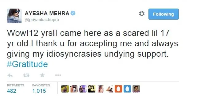Priyanka masih berusia 29 tahun? @twitter/priyankachopra