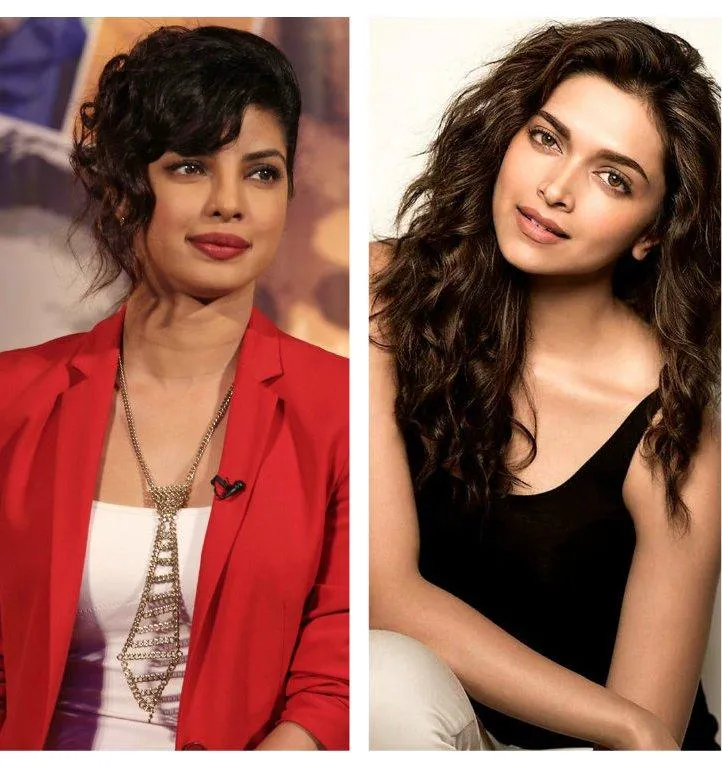Priyanka Chopra dan Deepika Padukone akan bersaing sengit menari dalam lagu di film 'BAJIRAO MASTANI' @pinkvilla.com