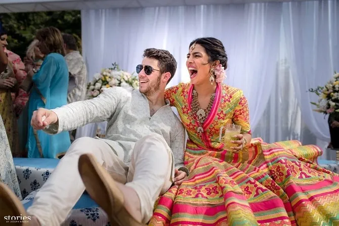 Priyanka Chopra dan Nick Jonas menikah (Credit: instagram.com/priyankachopra)