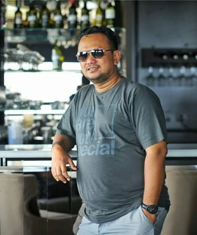 Anas Syahrul memberi saran pada Presiden Jokowi. © KapanLagi.com