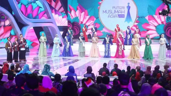 Peserta Putri Muslimah 2018 © bintang.com/nurwahyunan