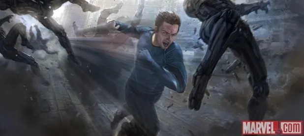 Quicksilver yang diperankan oleh Aaron Johnson