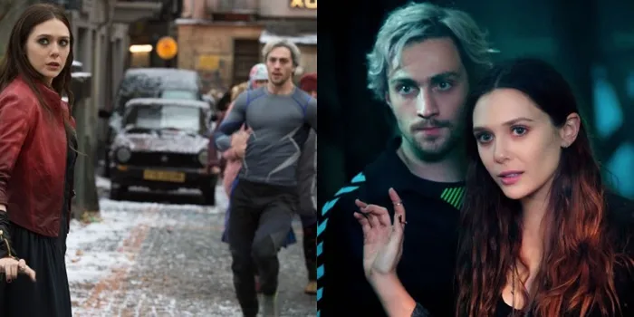 Scarlett Witch dan Quiksilver di AVENGERS: AGE OF ULTRON © Marvel