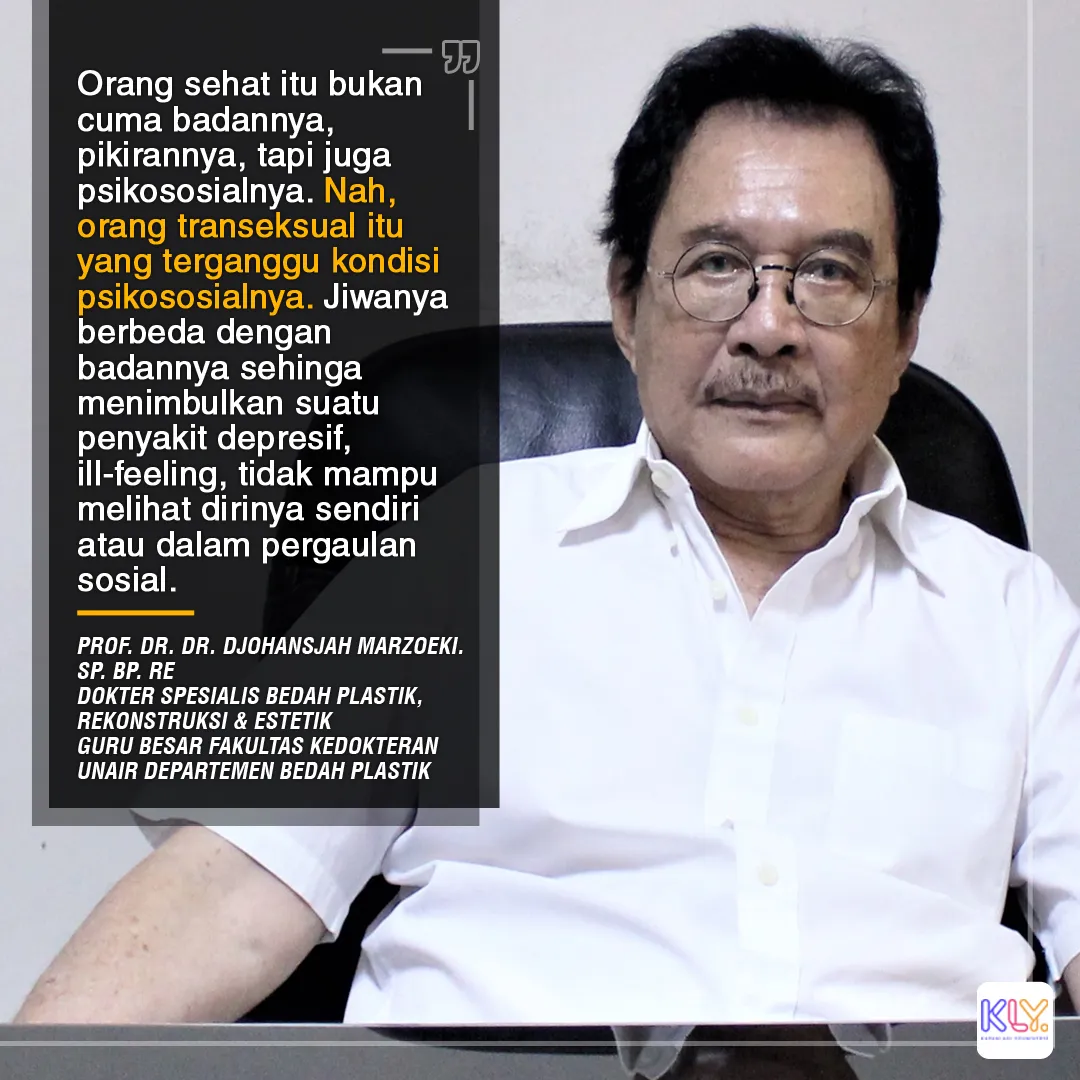 Orang transseksual itu terganggu psikososialnya / Credit: KapanLagi