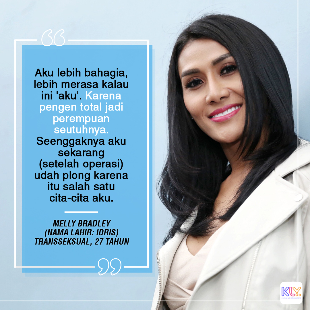 Keluarga terima keadaan Melly seiring berjalannya waktu / Credit: KapanLagi