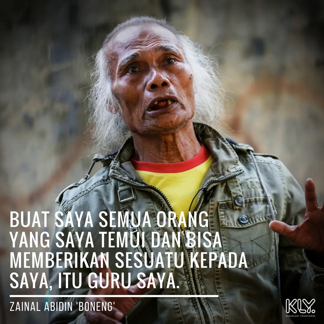 Semua orang bisa jadi guru Boneng / Credit: KapanLagi