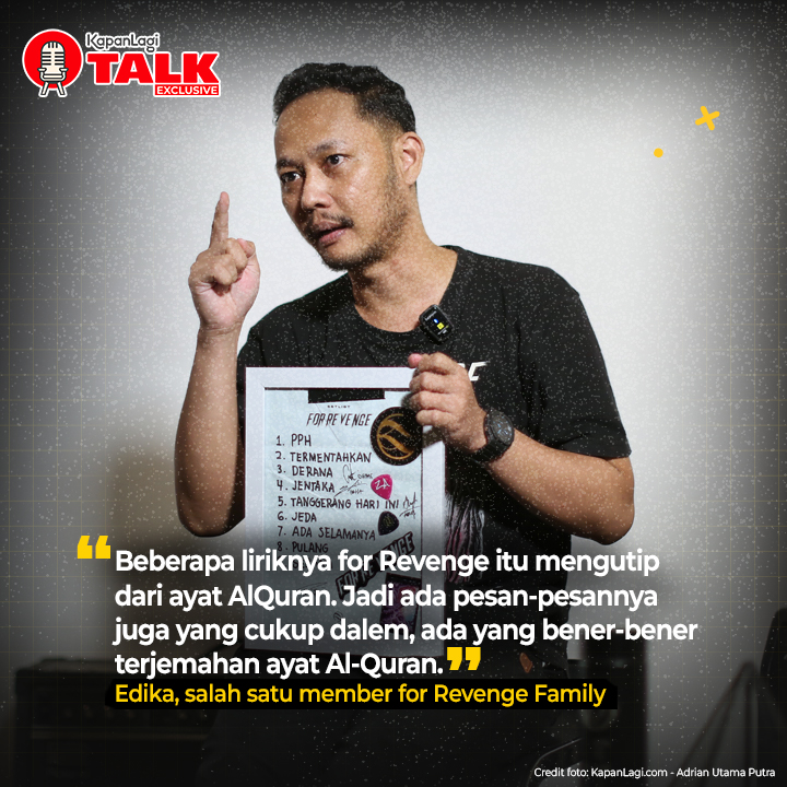 Ferdi, one of the members of For Revenge Family reveals interesting facts about for Revenge