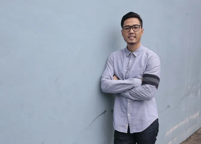 Rizky Kinos jagokan tim Inggris di Piala Dunia 2018 © KapanLagi.com/Muhammad Akrom Sukarya