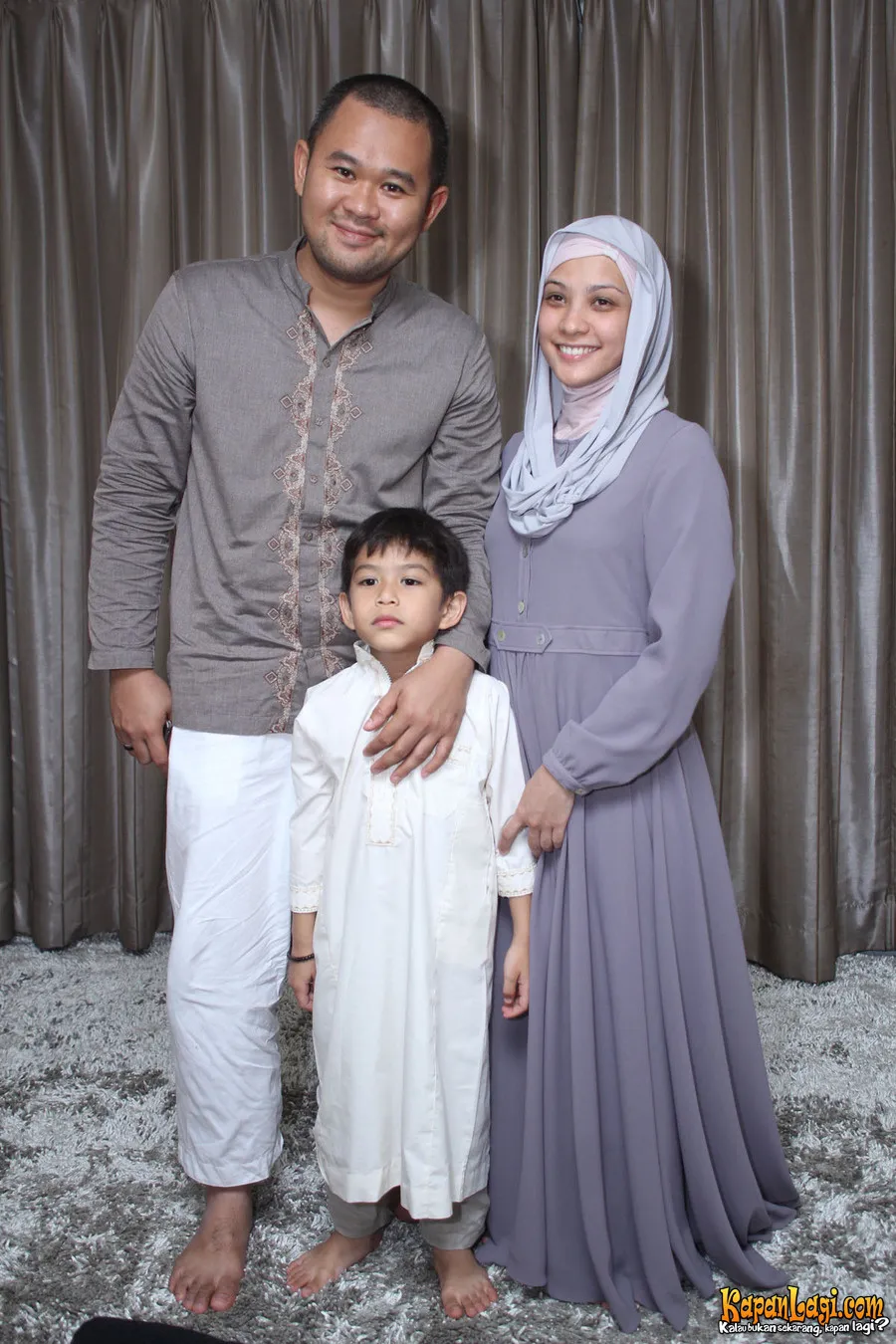 Rachel Maryam dan keluarga @ KapanLagi.com