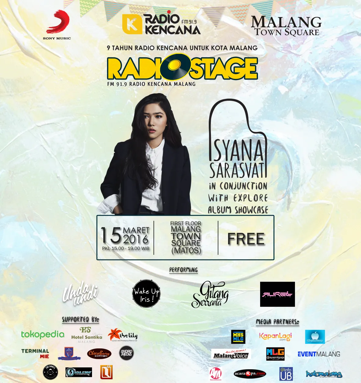 Lewat event Radio Stage, Isyana Sarasvati siap kembali hadirkan suasana romantis untuk kota Malang © Radio Kencana