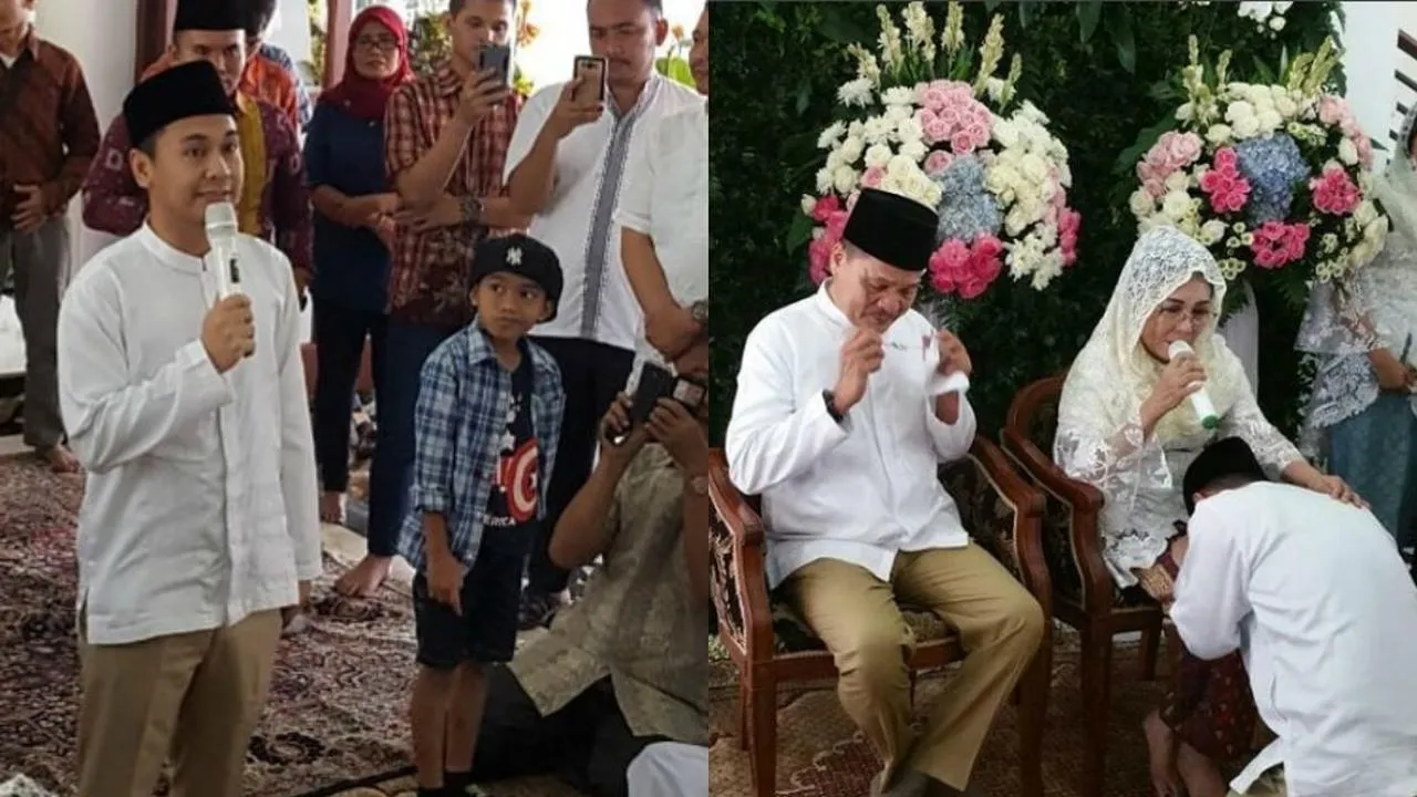 Raditya Dika sungkem ke orang tua © instagram.com/raditya_dika