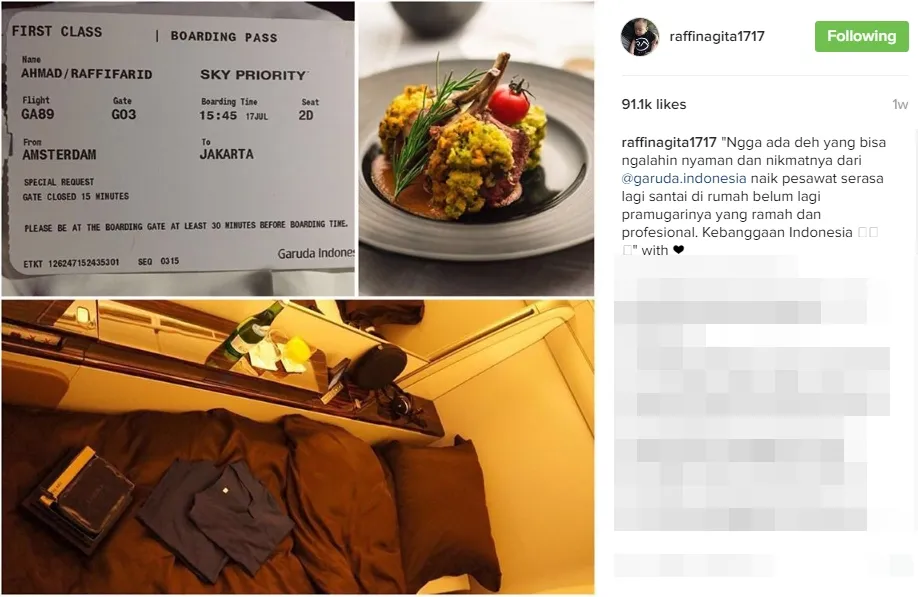Raffi Ahmad benarkan dirinya ke Belanda ©instagram/raffinagita1717