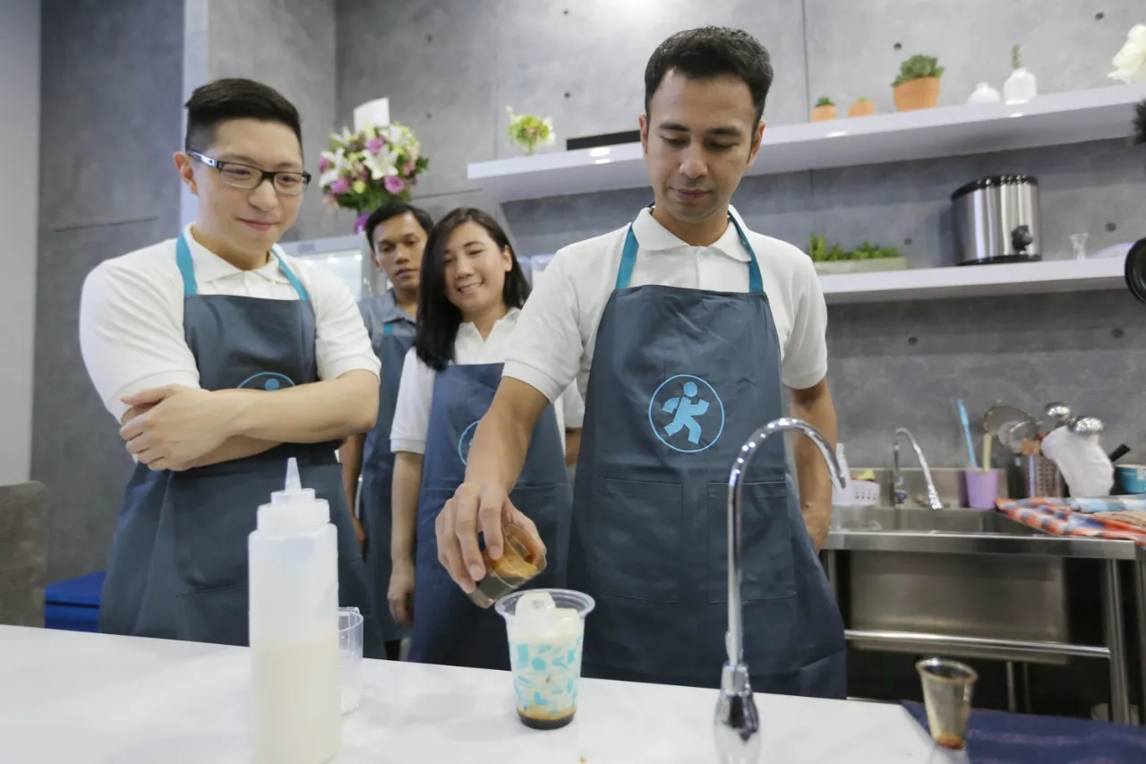 Harga kaki lima, kualitas tetap Raffi Ahmad © KapanLagi.com/Budy Santoso