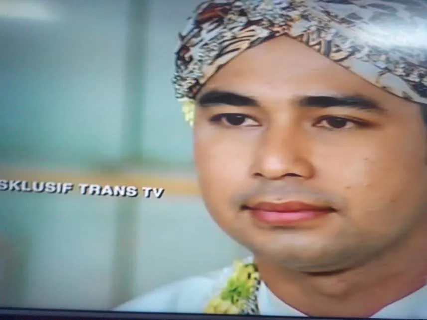 Wajah tegang Raffi Ahmad jelang akad nikah. /Trans TV
